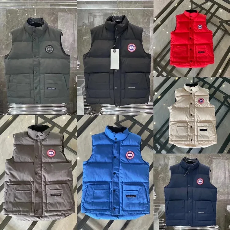 Goose down vest