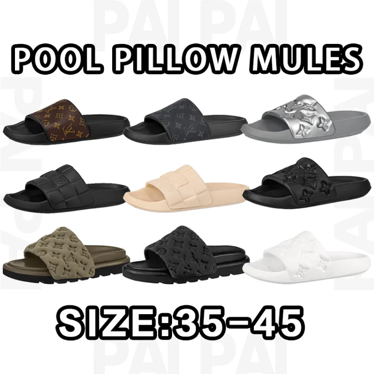 Pool Pillow mules