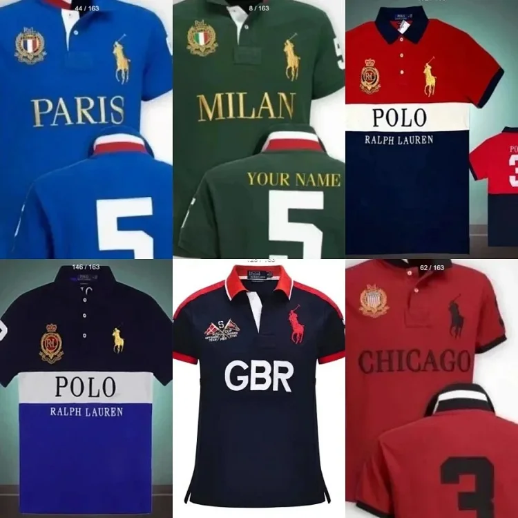 RL Embroidered Short-Slee